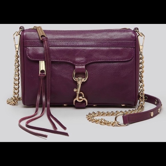 Rebecca Minkoff Handbags - Rebecca Minkoff M.A.C. Large Plum purple bag MAC